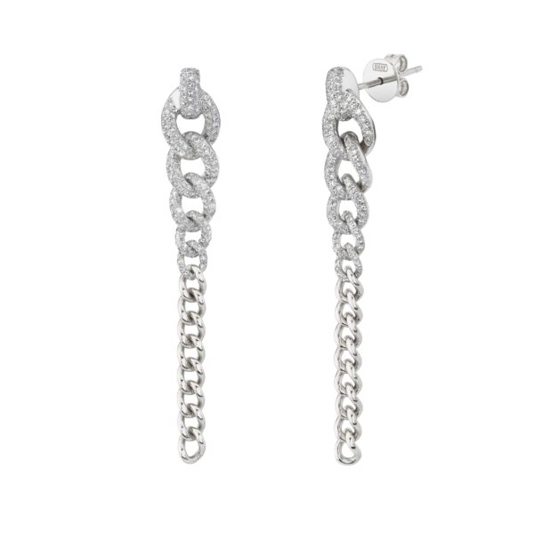 DIAMOND GRADUAL DROP EARRINGS