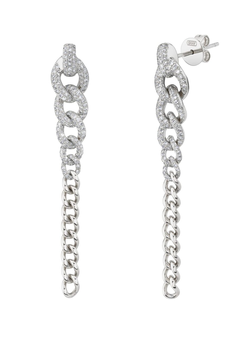 DIAMOND GRADUAL DROP EARRINGS